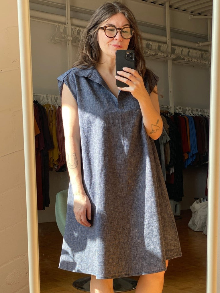 Amanda Moss Lakeshore Dress (Navy) - Victoire BoutiqueAmanda MossDresses Ottawa Boutique Shopping Clothing