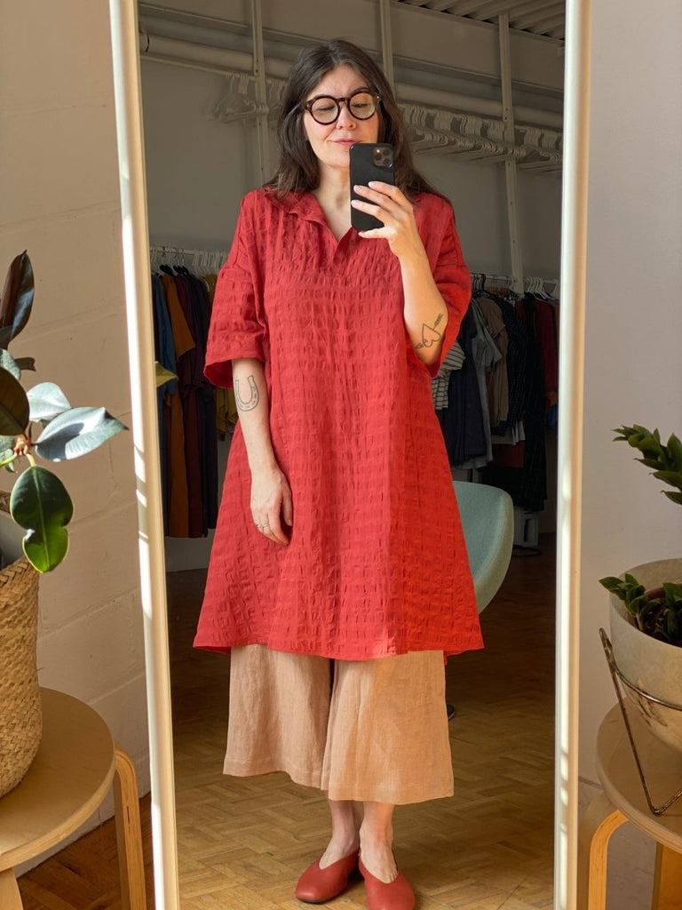 Amanda Moss Swing Dress (Poppy Red) - Victoire BoutiqueAmanda MossDresses Ottawa Boutique Shopping Clothing
