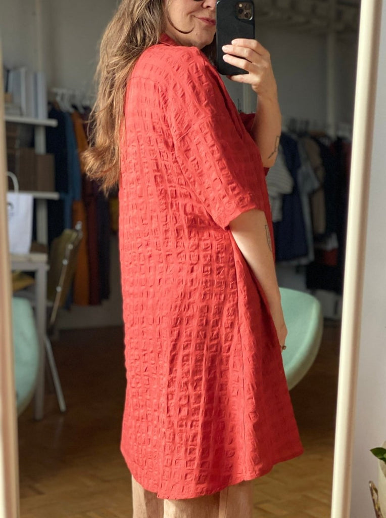 Amanda Moss Swing Dress (Poppy Red) - Victoire BoutiqueAmanda MossDresses Ottawa Boutique Shopping Clothing