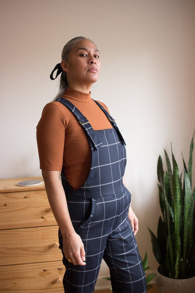 Bodybag Lennox Grid Overalls (Online Exclusive) - Victoire BoutiqueBodybagJumpsuits Ottawa Boutique Shopping Clothing