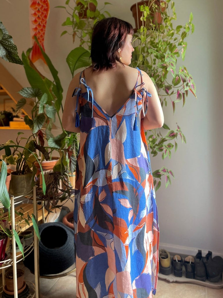DorsaLi Santorini Sunset Beach Dress - Victoire BoutiqueDorsaLiDresses Ottawa Boutique Shopping Clothing