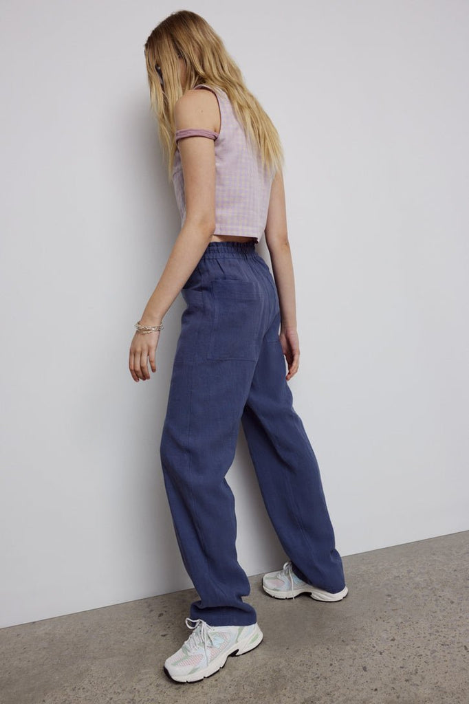 Eve Gravel Adams Pants - Bleuet (In Store) - Victoire BoutiqueEve GravelBottoms Ottawa Boutique Shopping Clothing