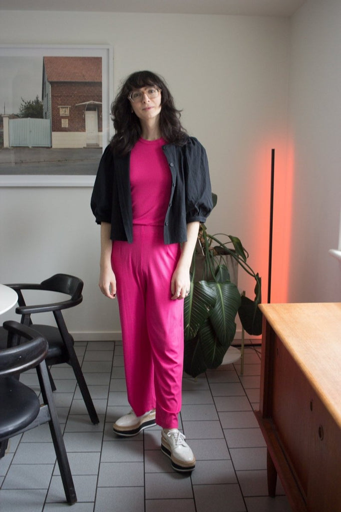 Mercedes Morin Harbour Cami (Fuchsia) - Victoire BoutiqueMercedes MorinTops Ottawa Boutique Shopping Clothing