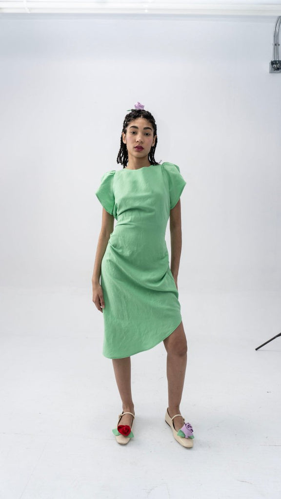 Rightful Owner Clara Dress (Jade) - Victoire BoutiqueRightful OwnerDresses Ottawa Boutique Shopping Clothing