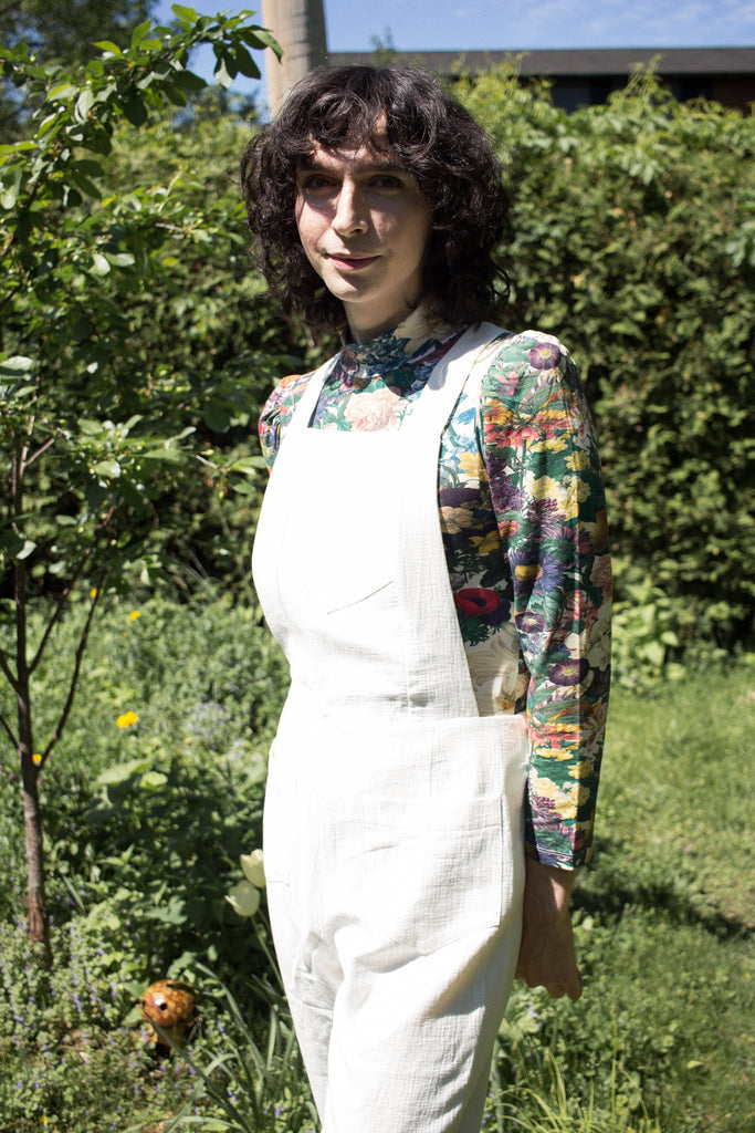 Birds of North America Astrilde Overalls - Ecru (Online Exclusive) - Victoire BoutiqueBirds of North AmericaJumpsuits Ottawa Boutique Shopping Clothing