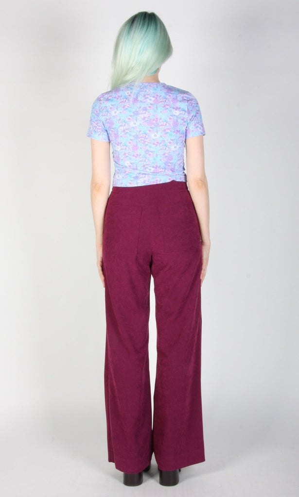 Birds of North America Bloodfool Pants (Mulberry) - Victoire BoutiqueBirds of North AmericaBottoms Ottawa Boutique Shopping Clothing