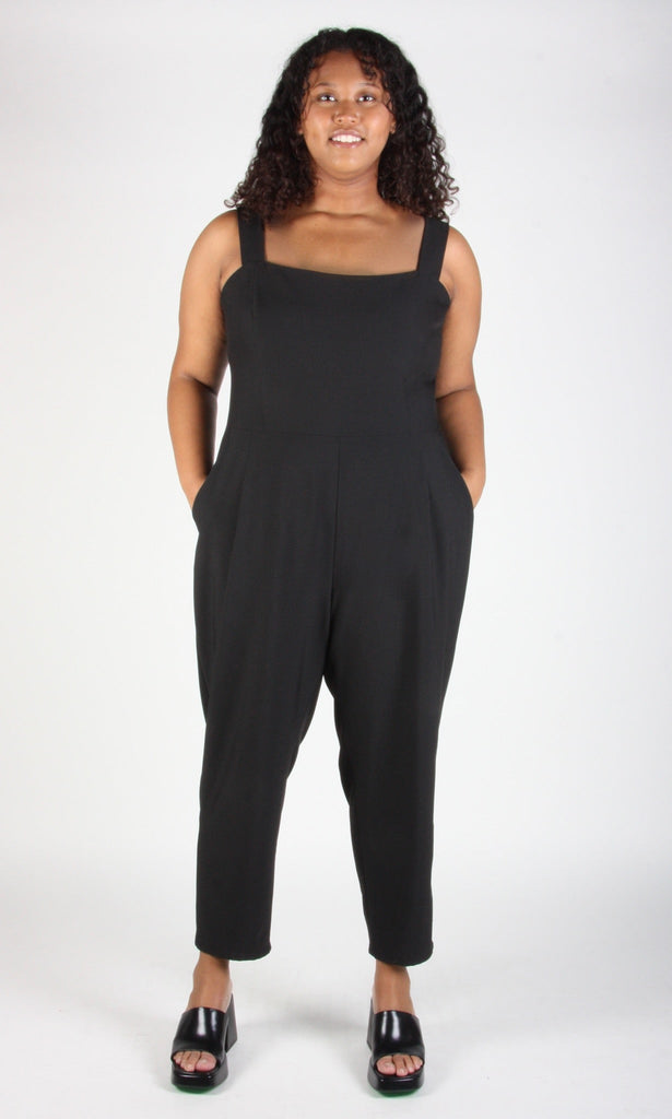 Birds Of North America Crossbill Jumpsuit (Black) - Victoire BoutiqueBirds of North AmericaJumpsuits Ottawa Boutique Shopping Clothing