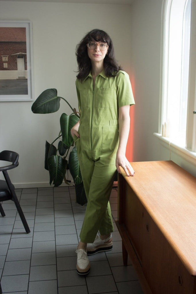 Birds of North America Nonpareil Jumpsuit (Avocado) - Victoire BoutiqueBirds of North AmericaJumpsuits Ottawa Boutique Shopping Clothing