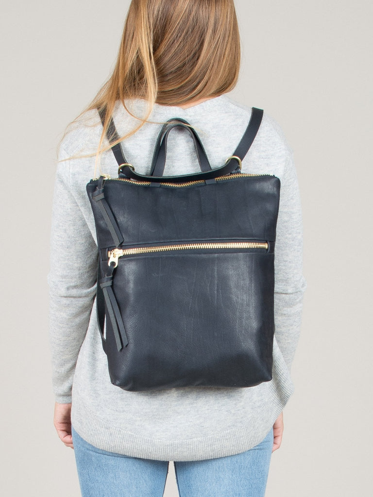 Eleven Thirty Melissa Convertible Bag (Black Front Zip) - Victoire BoutiqueEleven ThirtyBags Ottawa Boutique Shopping Clothing