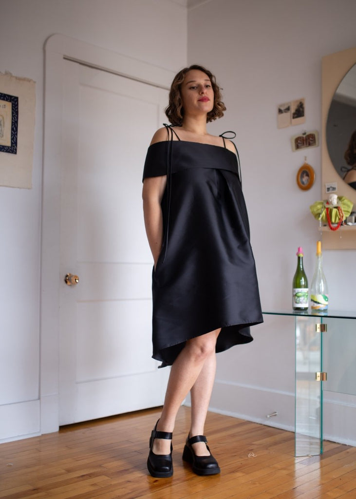 Eliza Faulkner Cora Trapeze Dress (Black) - Victoire BoutiqueEliza FaulknerDresses Ottawa Boutique Shopping Clothing