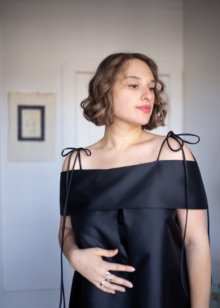 Eliza Faulkner Cora Trapeze Dress (Black) - Victoire BoutiqueEliza FaulknerDresses Ottawa Boutique Shopping Clothing