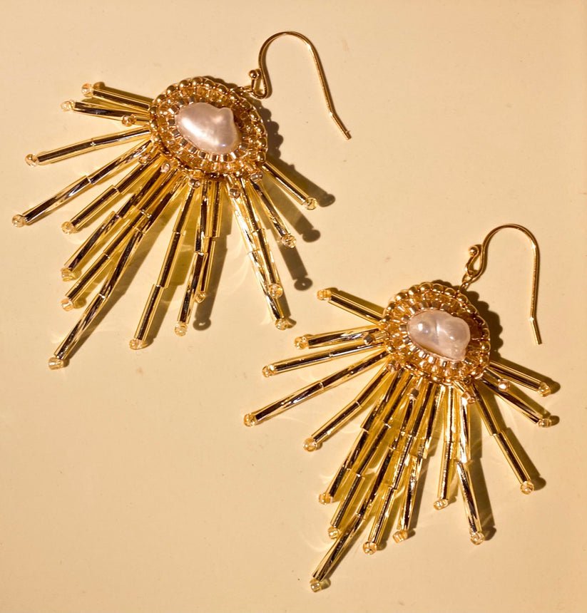 Frnge Opacus Earrings (Gold) - Victoire BoutiqueFrngeEarrings Ottawa Boutique Shopping Clothing