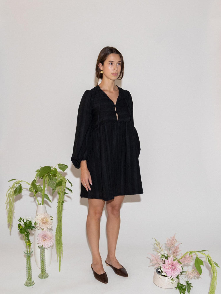 Genia Evelina Clio Dress (Black) - Victoire BoutiqueGenia EvelinaDresses Ottawa Boutique Shopping Clothing