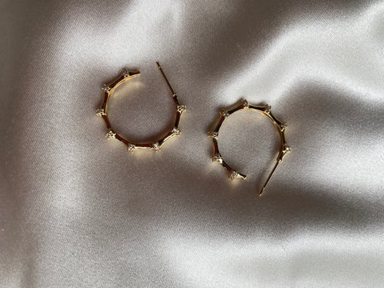 Hailey Jane Dallas Hoops - Victoire BoutiqueHailey JaneEarrings Ottawa Boutique Shopping Clothing