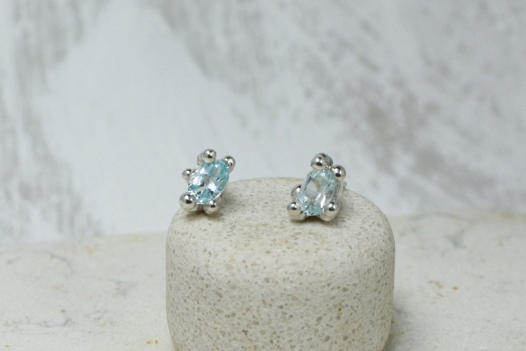 House of Hudson Topaz Droplet Studs - Victoire BoutiqueHouse of HudsonEarrings Ottawa Boutique Shopping Clothing