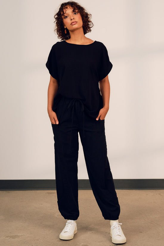 Jennifer Glasgow Finely Pants (Black) - Victoire BoutiqueJennifer GlasgowBottoms Ottawa Boutique Shopping Clothing