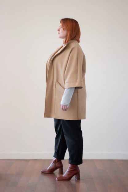 Leka Wool Deep Pocket Coat (Camel) - Victoire BoutiqueLekaOuterwear Ottawa Boutique Shopping Clothing
