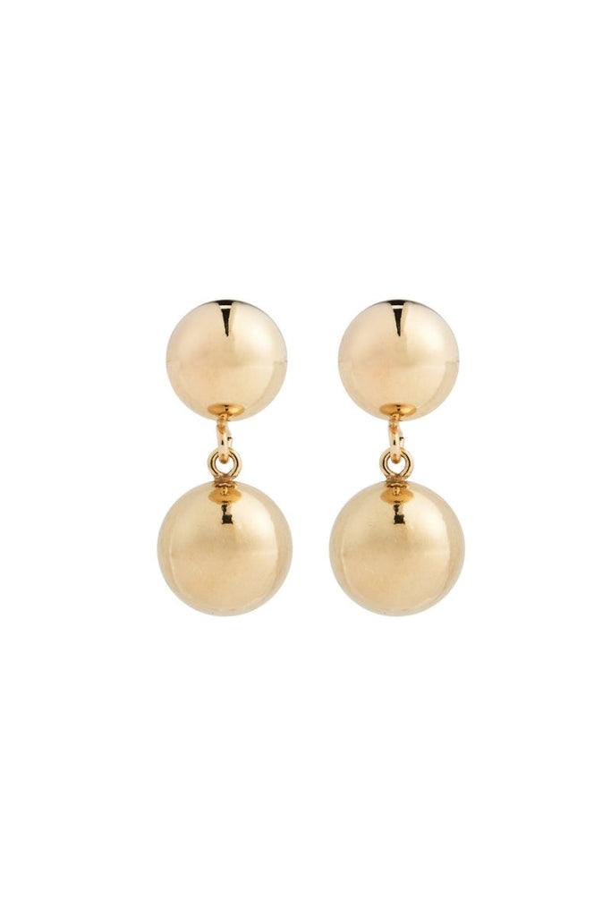 Lisbeth Boule Earrings (Gold-Fill or Sterling Silver) - Victoire BoutiqueLisbeth JewelryEarrings Ottawa Boutique Shopping Clothing