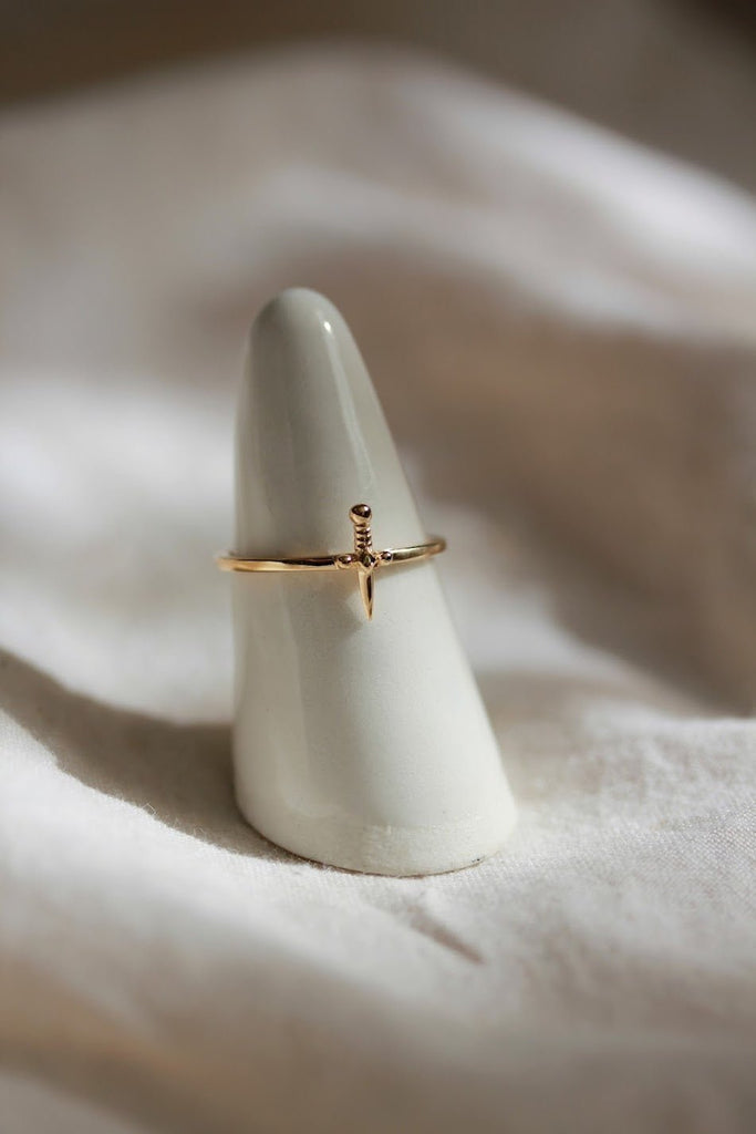 Little Gold Blow to the Heart Ring - Victoire BoutiqueLittle GoldRings Ottawa Boutique Shopping Clothing