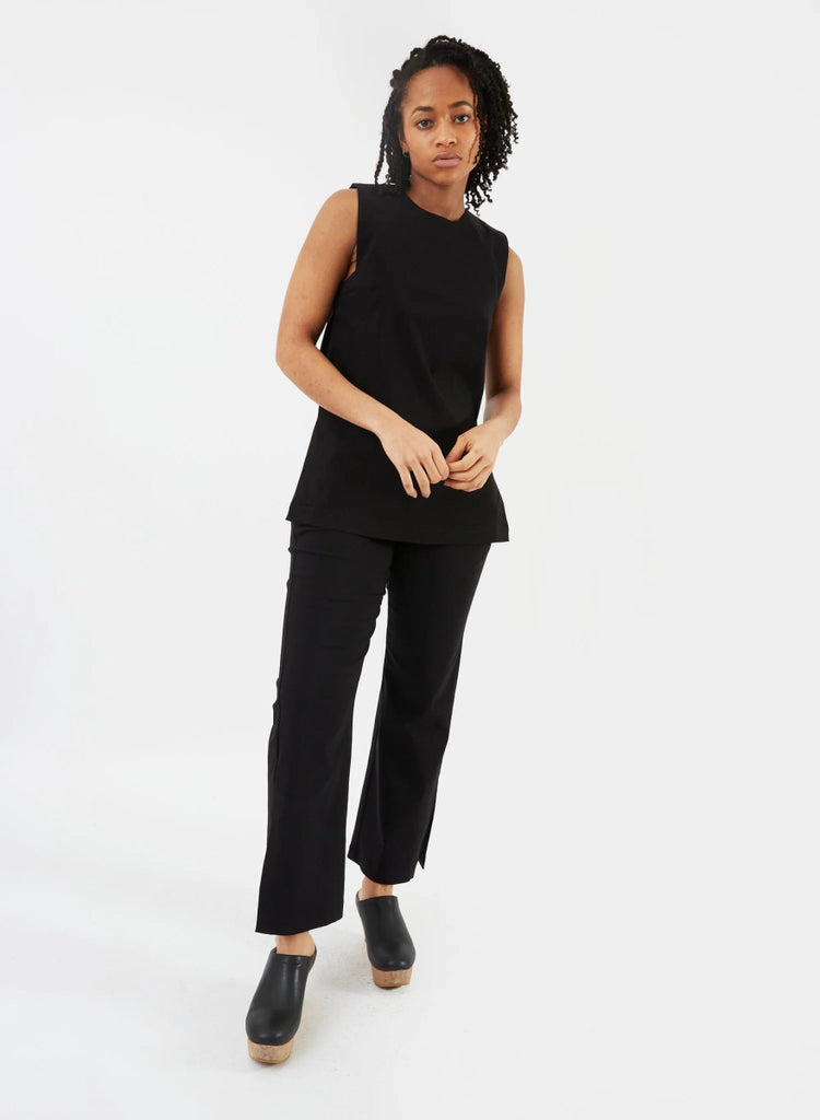 Meg Big Split Pant (Black) - Victoire BoutiqueMeg by Megan KinneyBottoms Ottawa Boutique Shopping Clothing