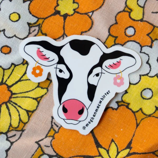 Meghan MacWhirter Stickers (Cow or Snail) - Victoire BoutiqueMeghan MacWhirterStickers Ottawa Boutique Shopping Clothing