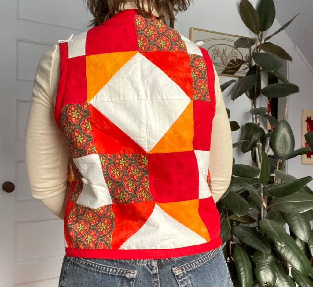 Middle Sister Co. Cheerful Quilted Vest - Victoire BoutiqueMiddle Sister Co.Outerwear Ottawa Boutique Shopping Clothing