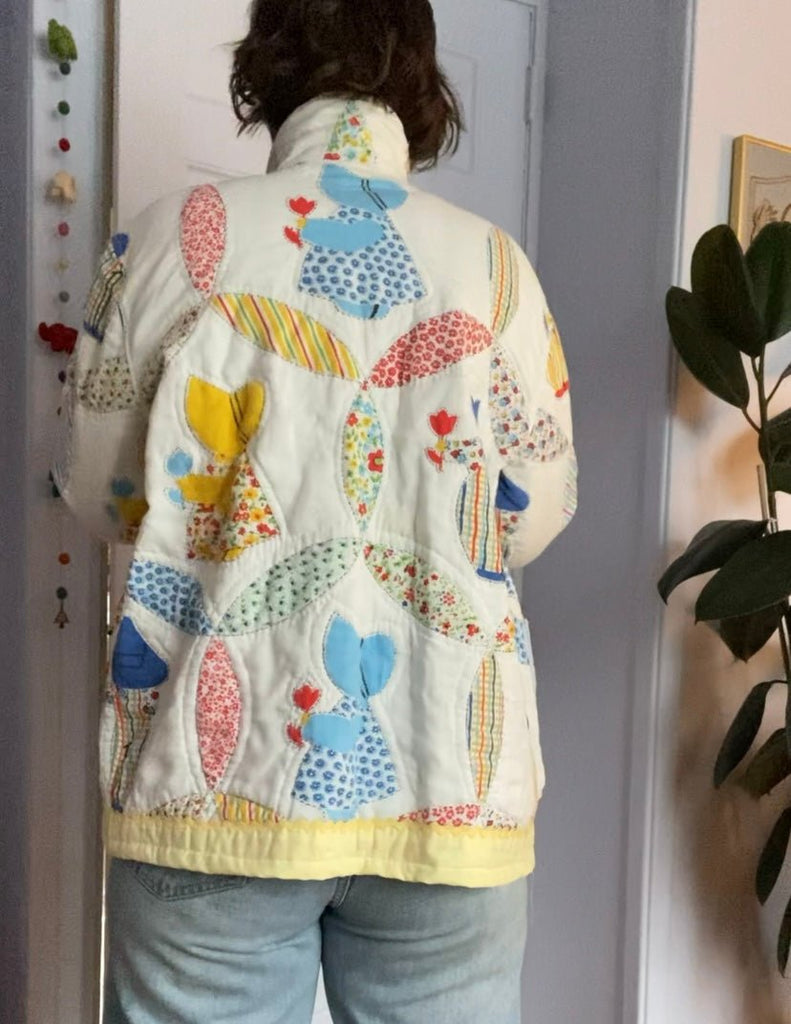 Middle Sister Co. Garden Babes Antique Quilted Coat - Victoire BoutiqueMiddle Sister Co.Outerwear Ottawa Boutique Shopping Clothing