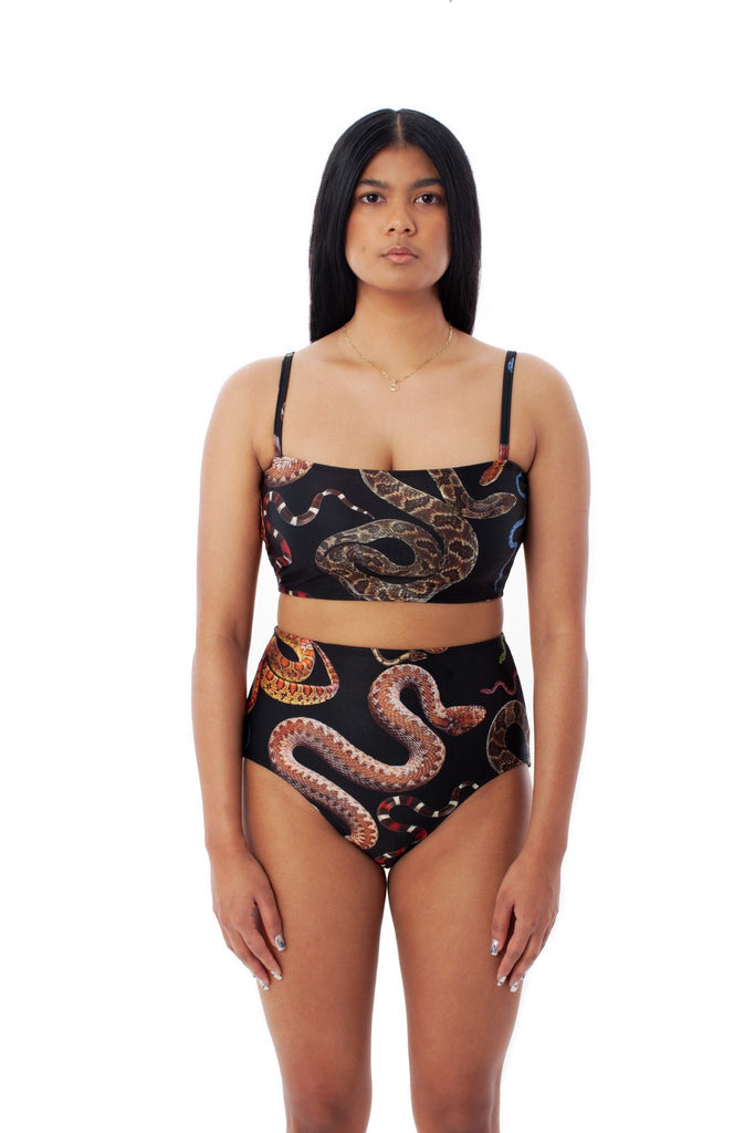 Minnow Bathers Anaconda Top (Snake Print) - Victoire BoutiqueMinnow BathersBathing Suit Ottawa Boutique Shopping Clothing