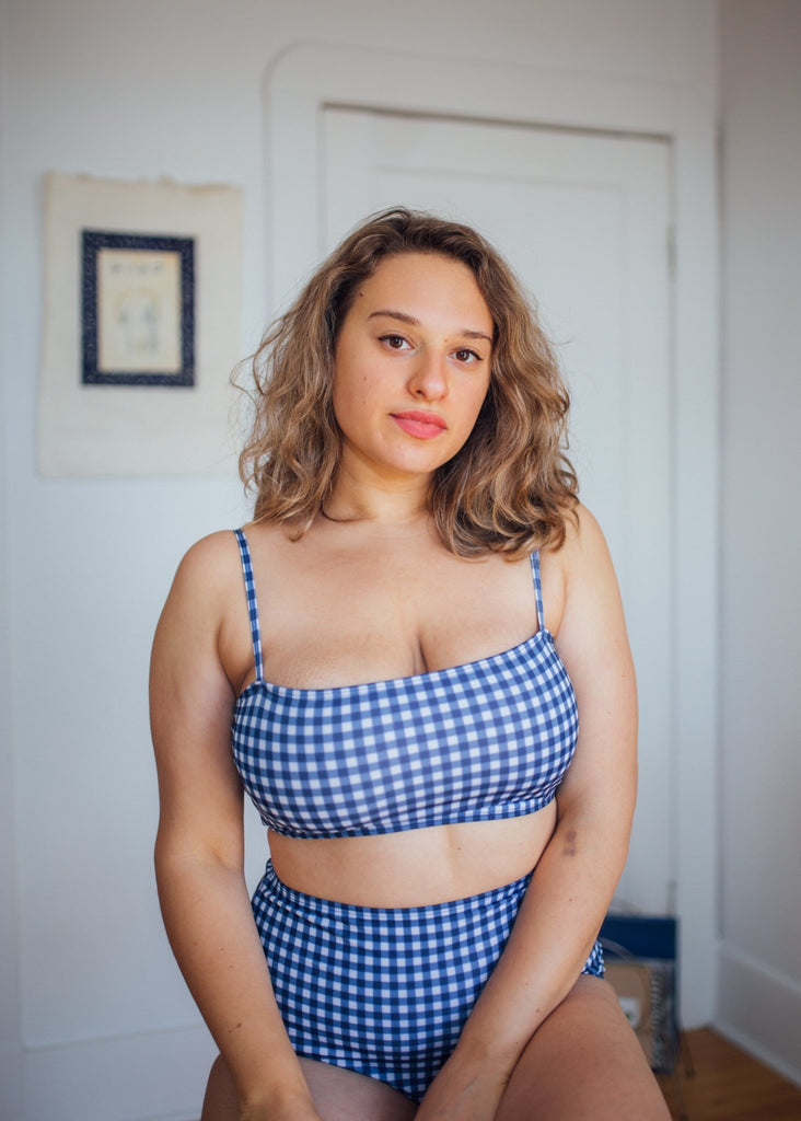 Minnow Bathers Marianne Top (Gingham) - Victoire BoutiqueMinnow BathersBathing Suit Ottawa Boutique Shopping Clothing