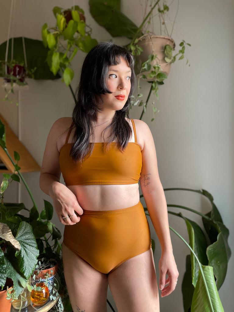 Minnow Bathers Marianne Top (Yellow) - Victoire BoutiqueMinnow BathersBathing Suit Ottawa Boutique Shopping Clothing