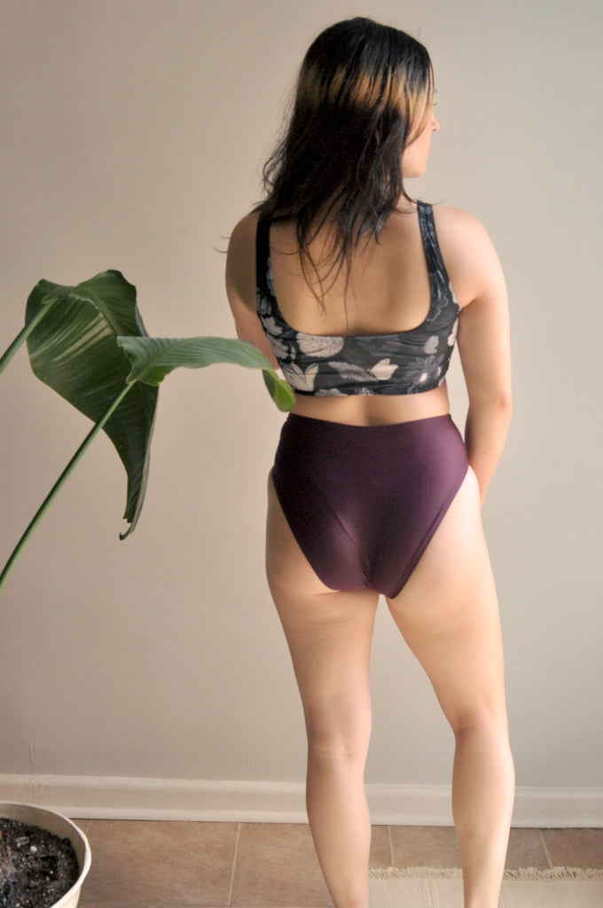 Minnow Bathers Posy Bottoms (Plum) - Victoire BoutiqueMinnow BathersBathing Suit Ottawa Boutique Shopping Clothing