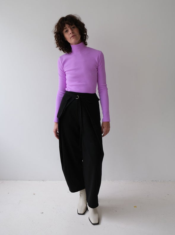 Odeyalo Dax Pants (Black Wool) - Victoire BoutiqueOdeyaloBottoms Ottawa Boutique Shopping Clothing