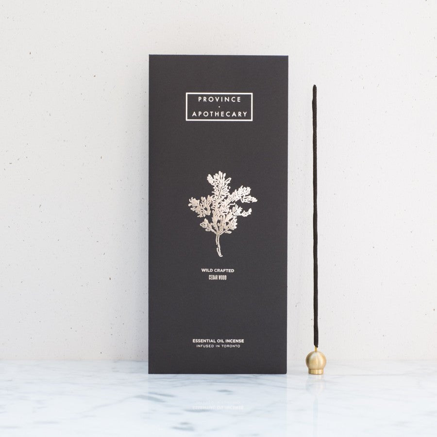 Province Apothecary Essential Oil Incense - Victoire BoutiqueProvince ApothecaryApothecary Ottawa Boutique Shopping Clothing
