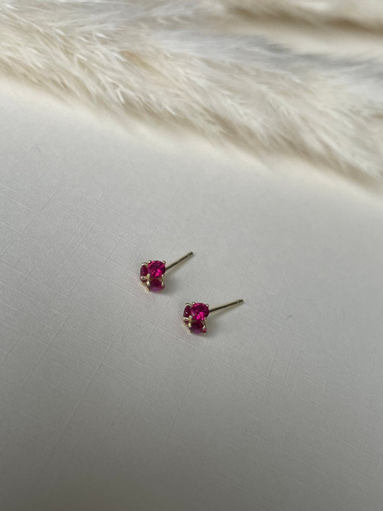 Second Aura Gemstone Cluster Studs - Victoire BoutiqueSecond AuraEarrings Ottawa Boutique Shopping Clothing