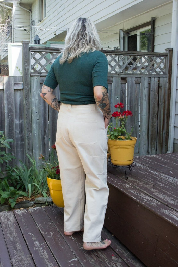 Shelter Brewers Pants (Natural Canvas) - Victoire BoutiqueShelterBottoms Ottawa Boutique Shopping Clothing