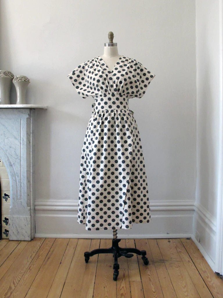 Ursa Minor Hannah Dress (Moon Dot) - Victoire BoutiqueUrsa MinorDresses Ottawa Boutique Shopping Clothing