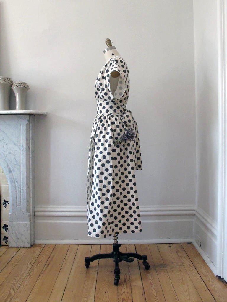 Ursa Minor Hannah Dress (Moon Dot) - Victoire BoutiqueUrsa MinorDresses Ottawa Boutique Shopping Clothing