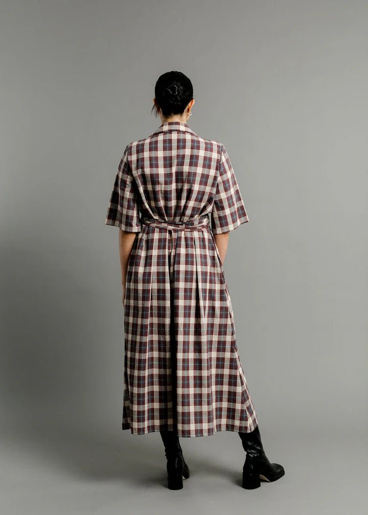 A Bronze Age Eden Dress (Nerd Plaid) - Victoire BoutiqueA Bronze AgeDresses Ottawa Boutique Shopping Clothing