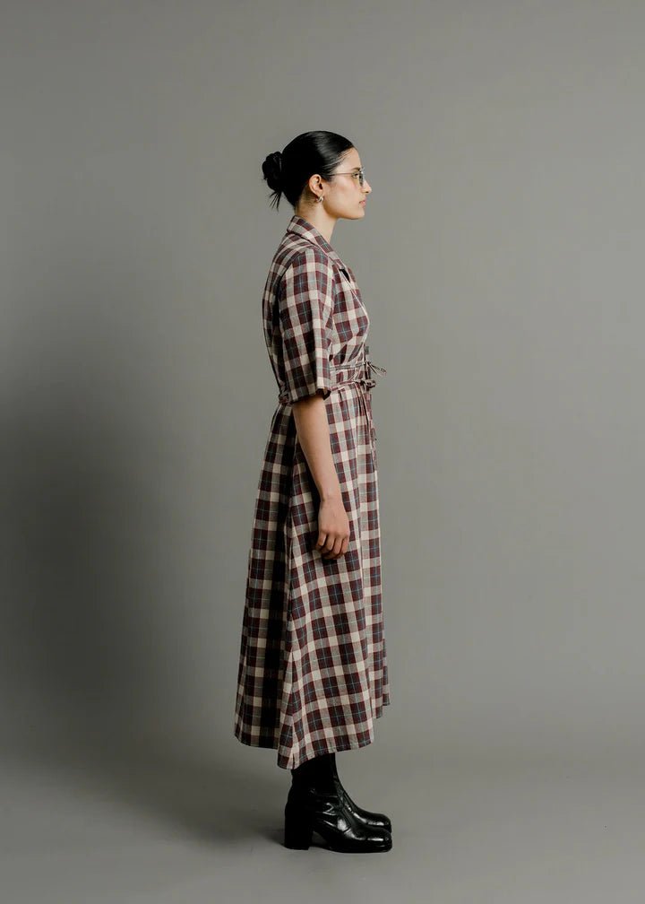 A Bronze Age Eden Dress (Nerd Plaid) - Victoire BoutiqueA Bronze AgeDresses Ottawa Boutique Shopping Clothing