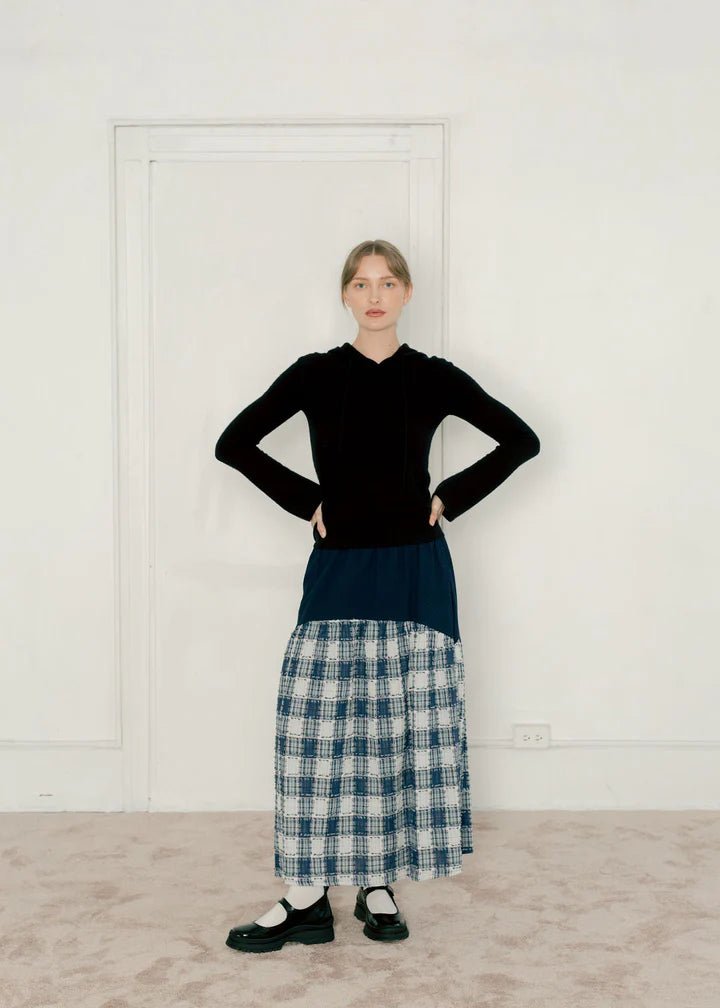 A Bronze Age Field Skirt (Dimple / Molly Plaid) - Victoire BoutiqueA Bronze AgeSkirts Ottawa Boutique Shopping Clothing