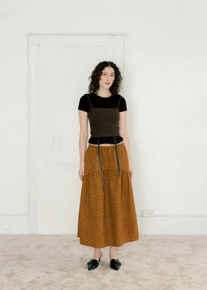 A Bronze Age Field Skirt (Penny Floral) - Victoire BoutiqueA Bronze AgeSkirts Ottawa Boutique Shopping Clothing