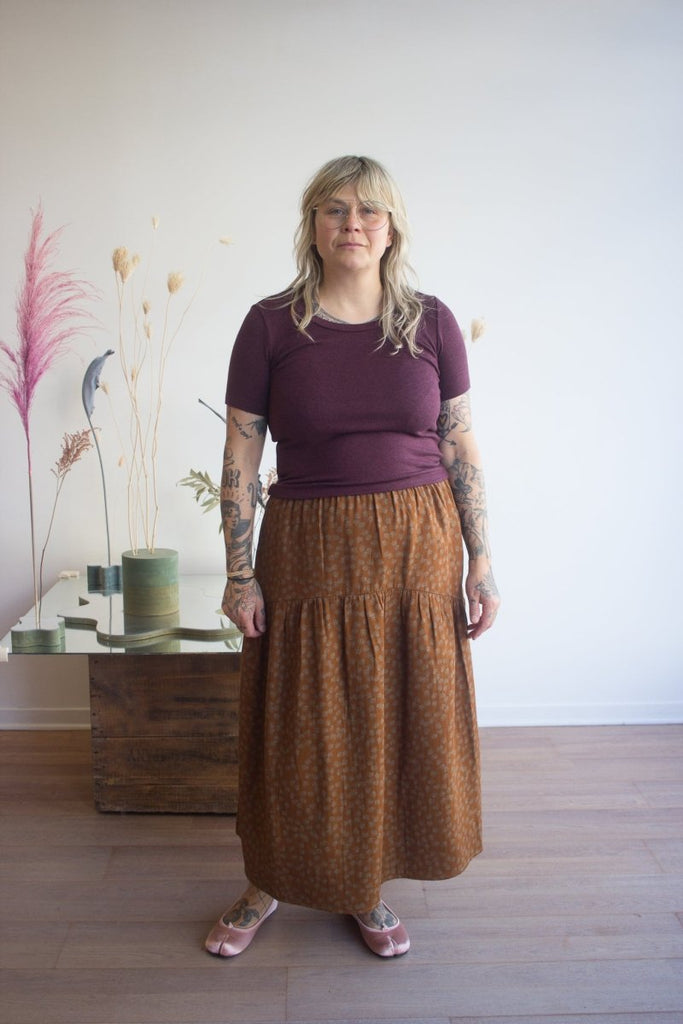 A Bronze Age Field Skirt (Penny Floral) - Victoire BoutiqueA Bronze AgeSkirts Ottawa Boutique Shopping Clothing