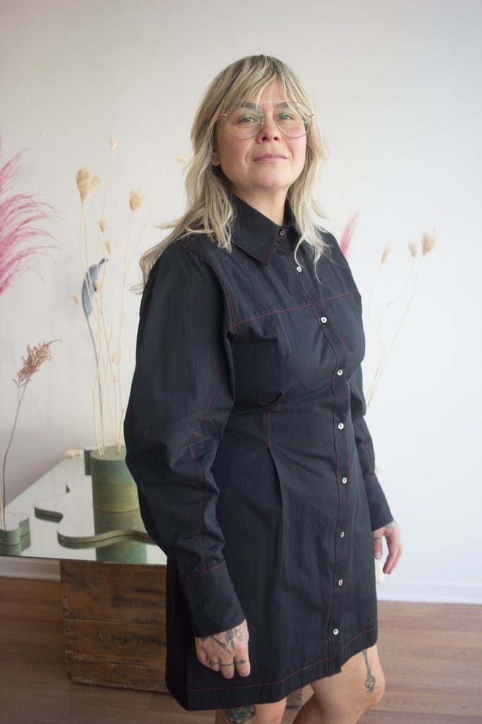 A Bronze Age Hawthorne Dress (Panther) - Victoire BoutiqueA Bronze AgeDresses Ottawa Boutique Shopping Clothing