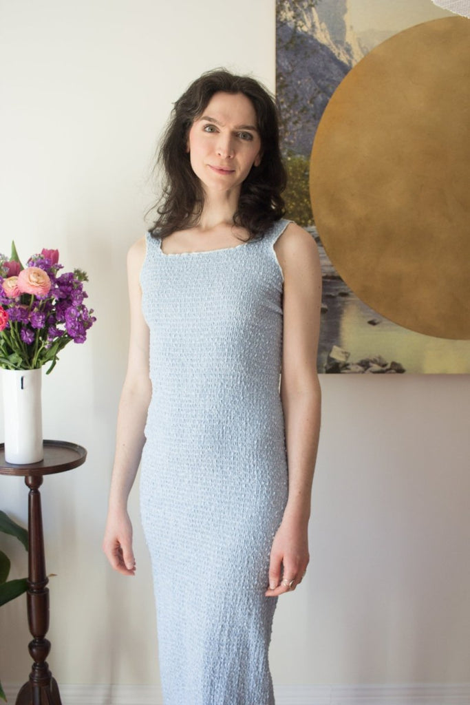 A Bronze Age Kelly Dress (Bubble Blue) - Victoire BoutiqueA Bronze AgeDresses Ottawa Boutique Shopping Clothing