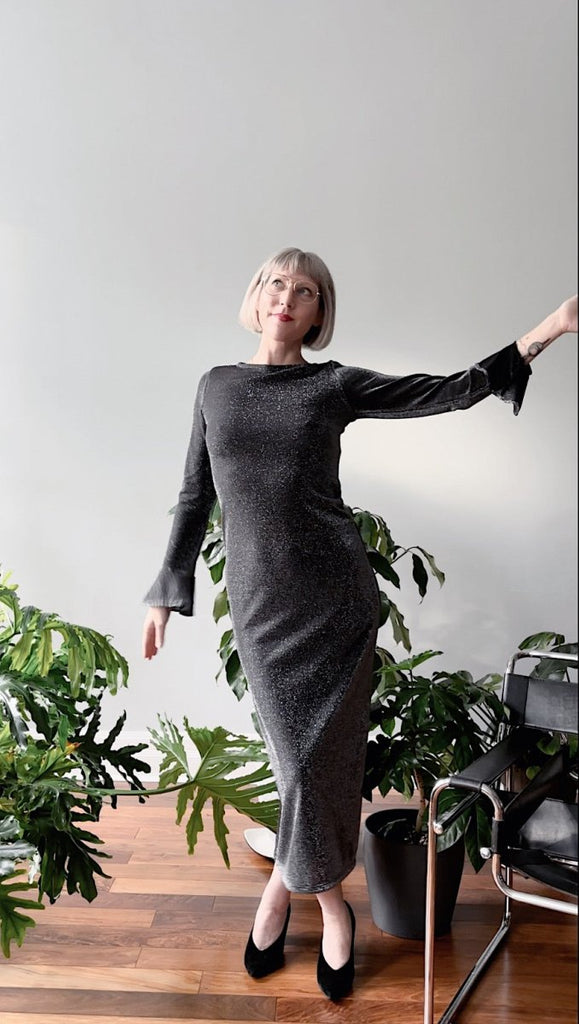 A Bronze Age Libby Dress (Dazzle Knit) - Victoire BoutiqueA Bronze AgeDresses Ottawa Boutique Shopping Clothing