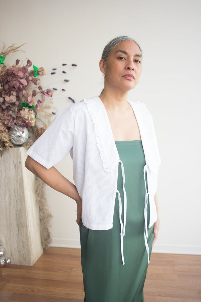 A Bronze Age Marinero Top (Solstice White) - Victoire BoutiqueA Bronze AgeTops Ottawa Boutique Shopping Clothing