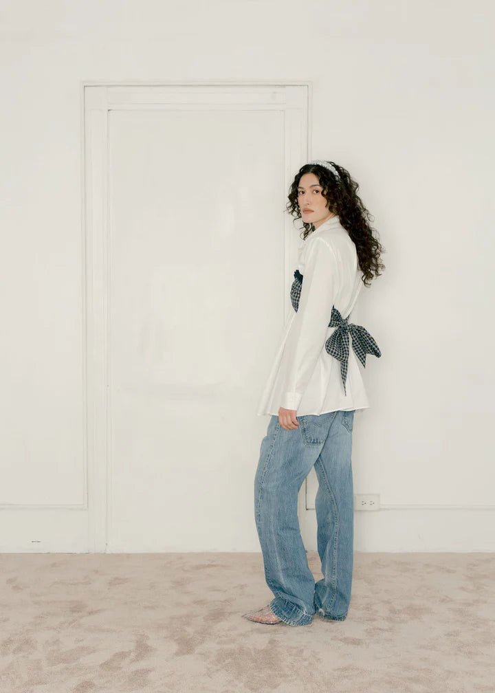 A Bronze Age Patti Top (Carter Plaid) - Victoire BoutiqueA Bronze AgeTops Ottawa Boutique Shopping Clothing