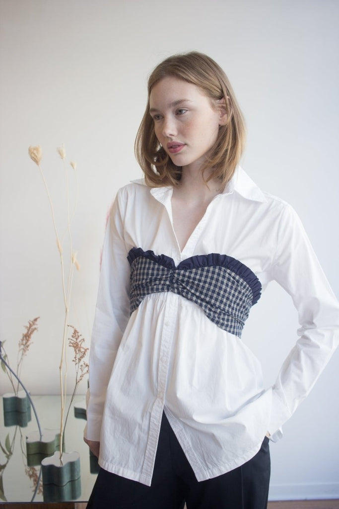 A Bronze Age Patti Top (Carter Plaid) - Victoire BoutiqueA Bronze AgeTops Ottawa Boutique Shopping Clothing