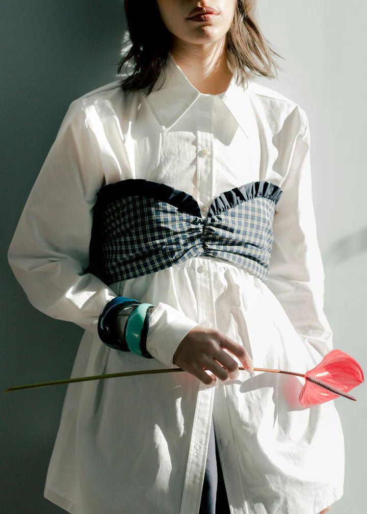 A Bronze Age Patti Top (Carter Plaid) - Victoire BoutiqueA Bronze AgeTops Ottawa Boutique Shopping Clothing