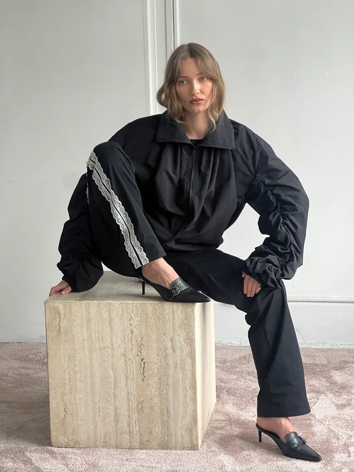 A Bronze Age Phoebe Bomber (Black Nylon) - Victoire BoutiqueA Bronze AgeOuterwear Ottawa Boutique Shopping Clothing